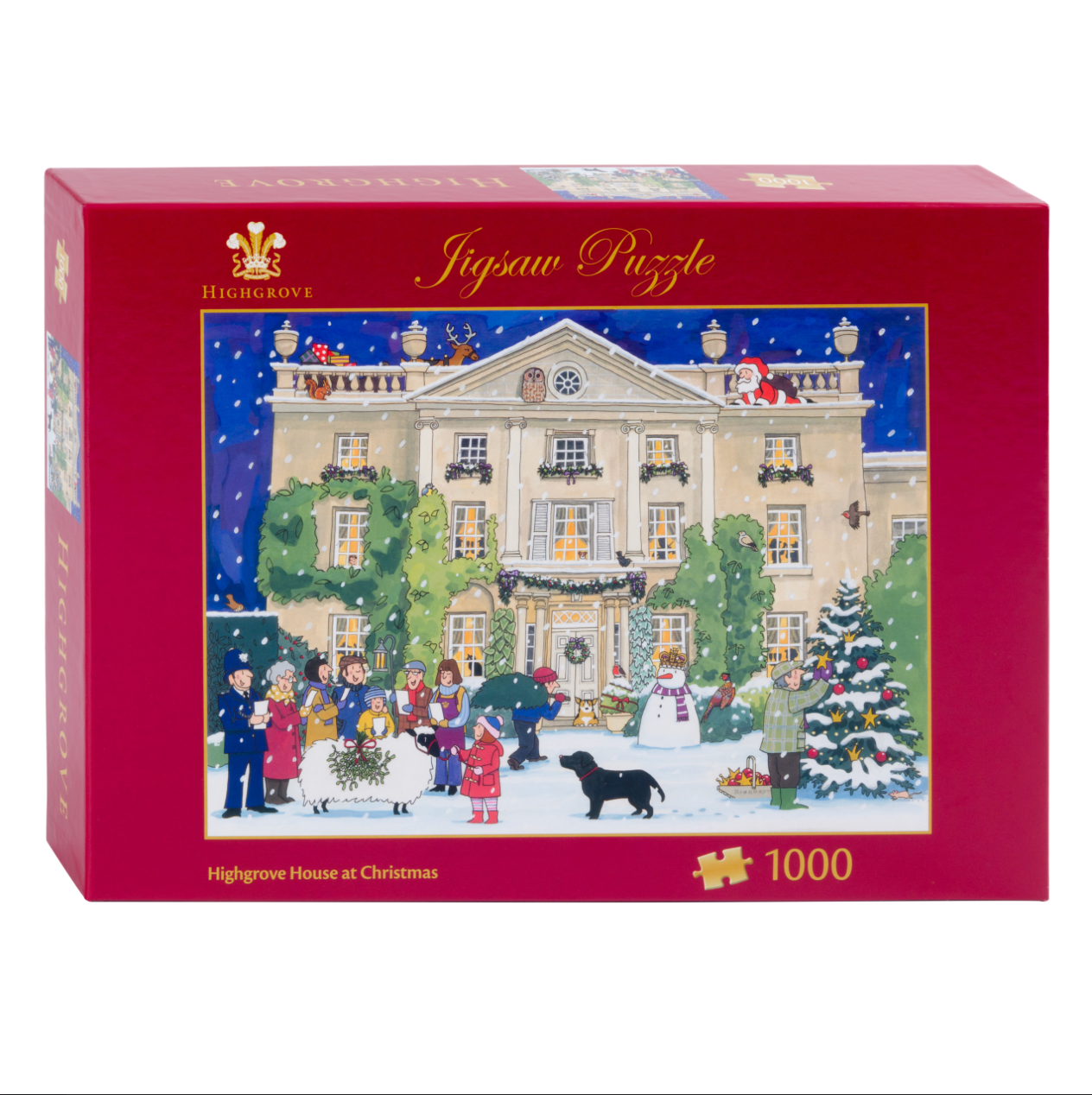 Highgrove House at Christmas Puzzle