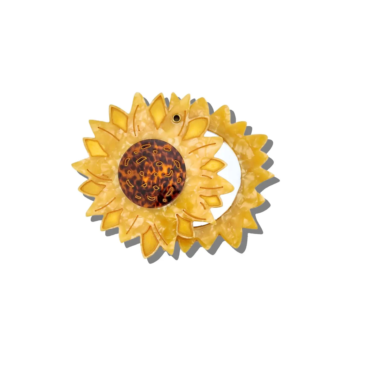 Sunflower Compact Mirror