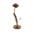 Metal Flower Candleholder