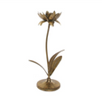 Metal Flower Candleholder