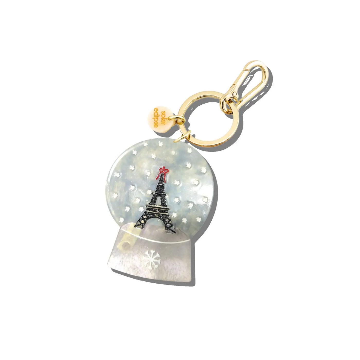 Snow Globe Bag Charm & Keychain