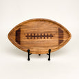Football Wood Serving Board