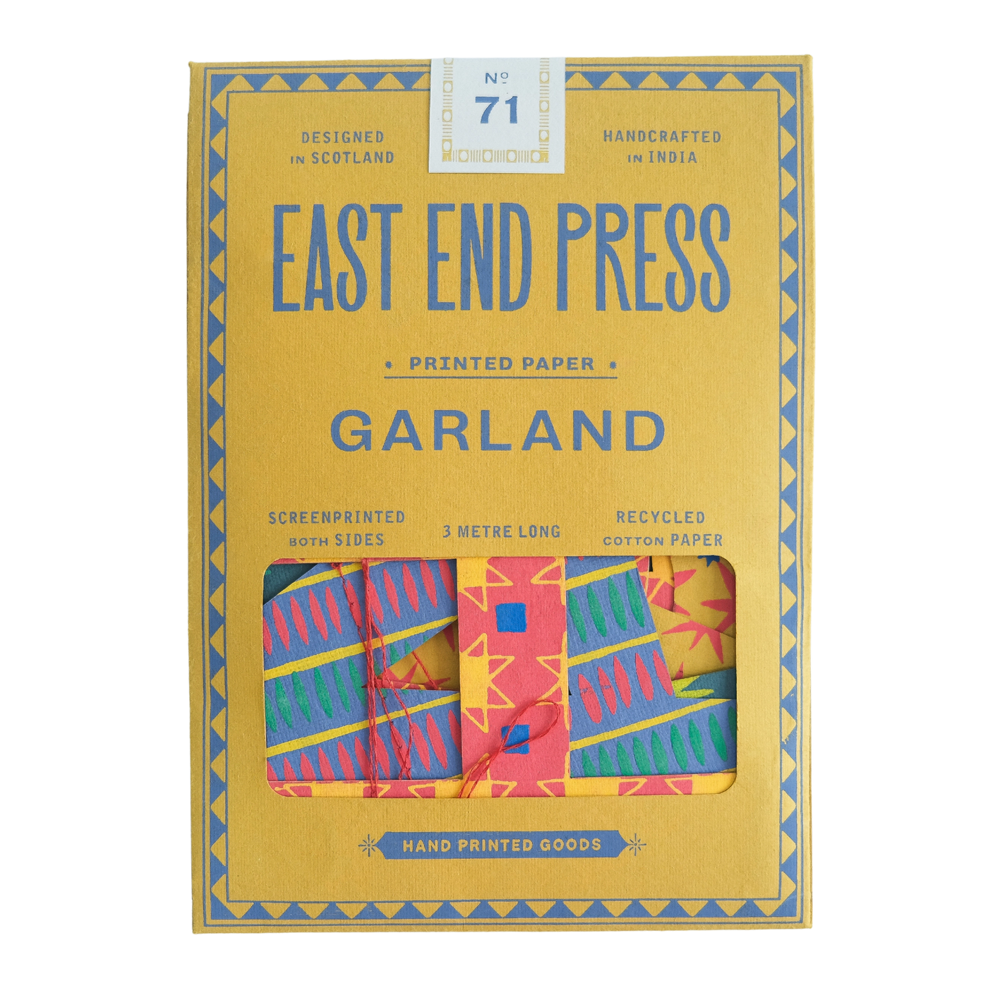 Bright Happy Birthday Garland