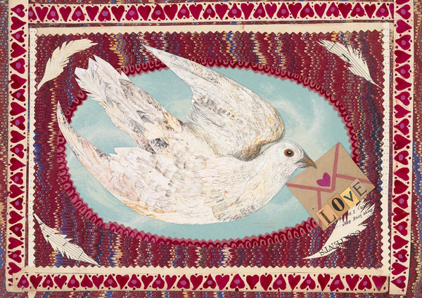 Valentine Dove Card