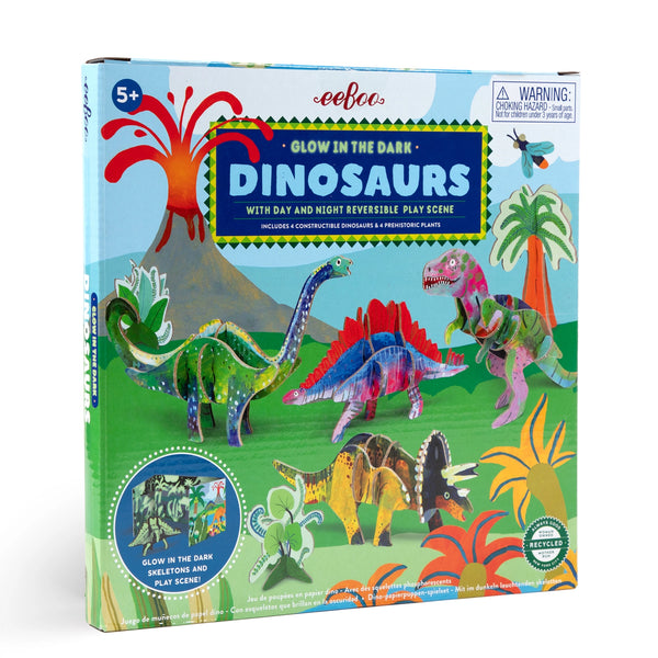 Dino 3D Glow-in-the-Dark Play Set