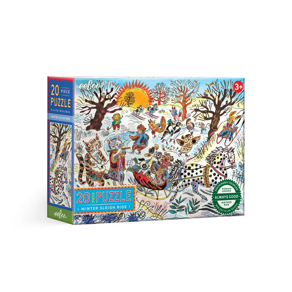 Winter Sleigh Ride Puzzle