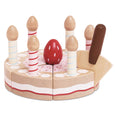 Sliceable Birthday Cake & Candles