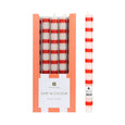 Red & White Stripe Candle