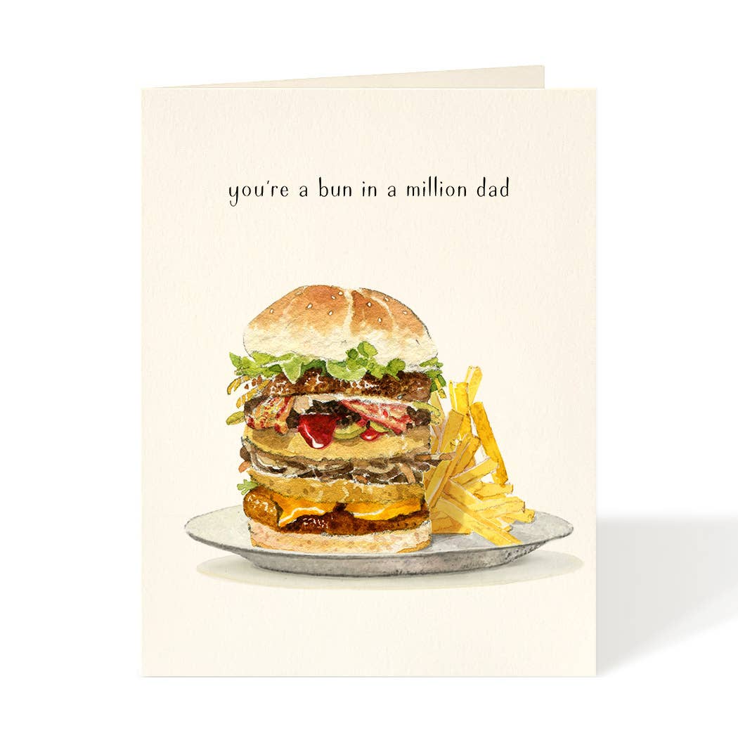 Bun in a Million Father's Day Card