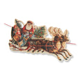 Santa Sleigh Garland