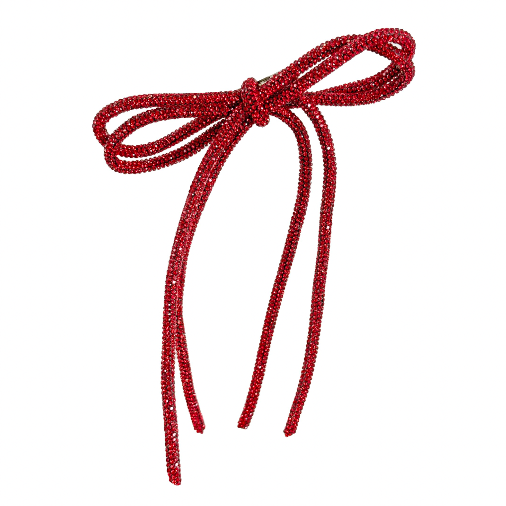 Diamond Rope Bow Ornament