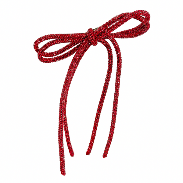 Diamond Rope Bow Ornament