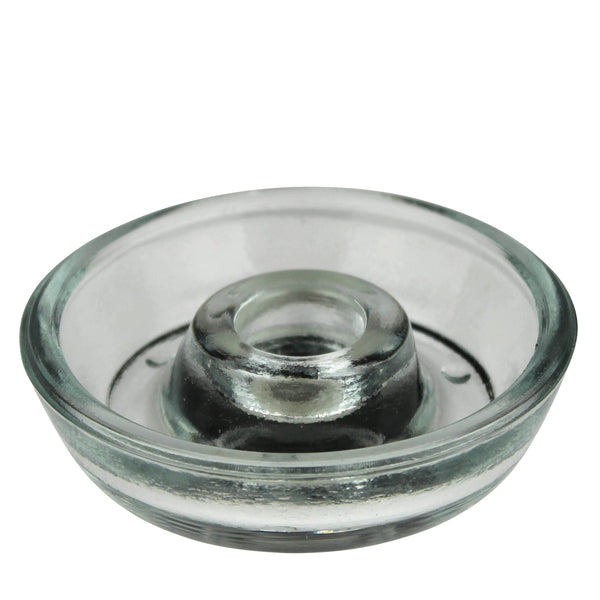 Glass Taper Candleholder