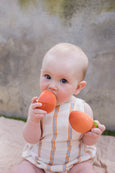 Peach Teething Toy