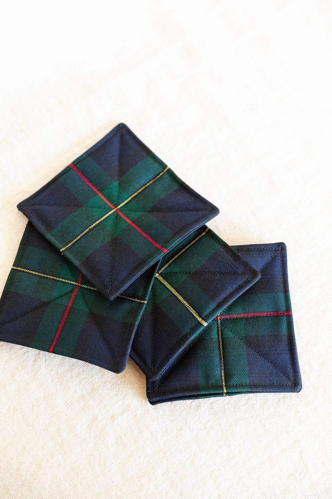 Tartan Coaster Set