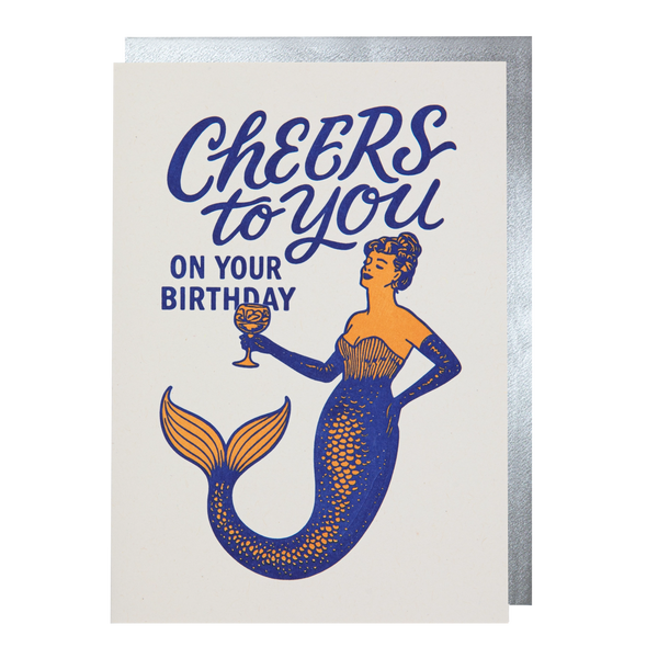 Mermaid Birthday Card