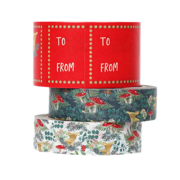 Forest Christmas Washi Tape