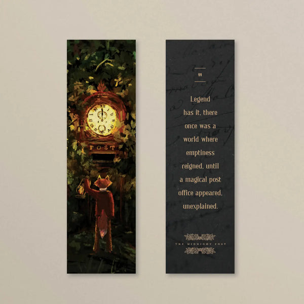 At the Clock Bookmark