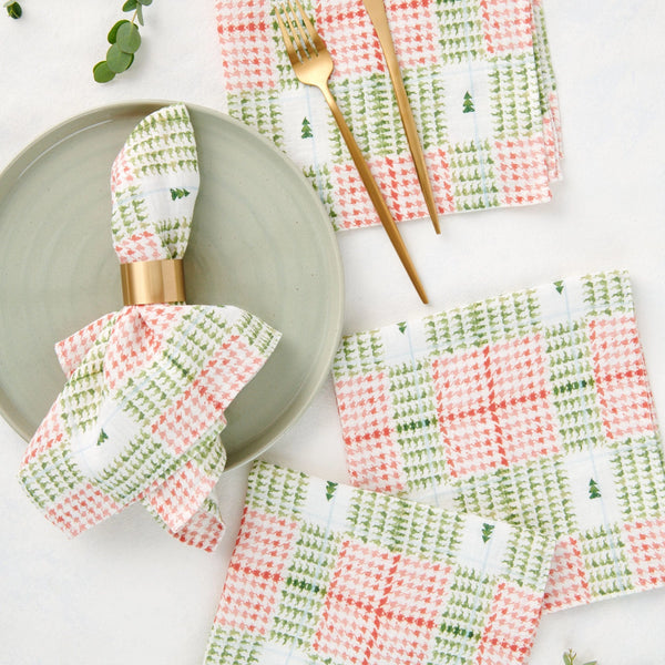Christmas Plaid Napkins