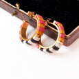 Tila Bead Hoop Earrings