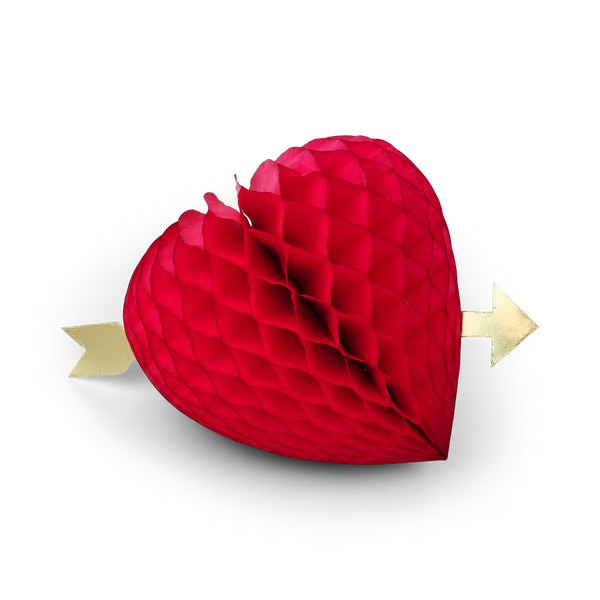 Honeycomb Cupid's Heart