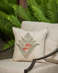 Mushrooms and Ferns Bouquet Pillow