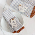 Two-Tone Gingham Napkin Set