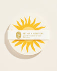Golden Sun Coasters Set