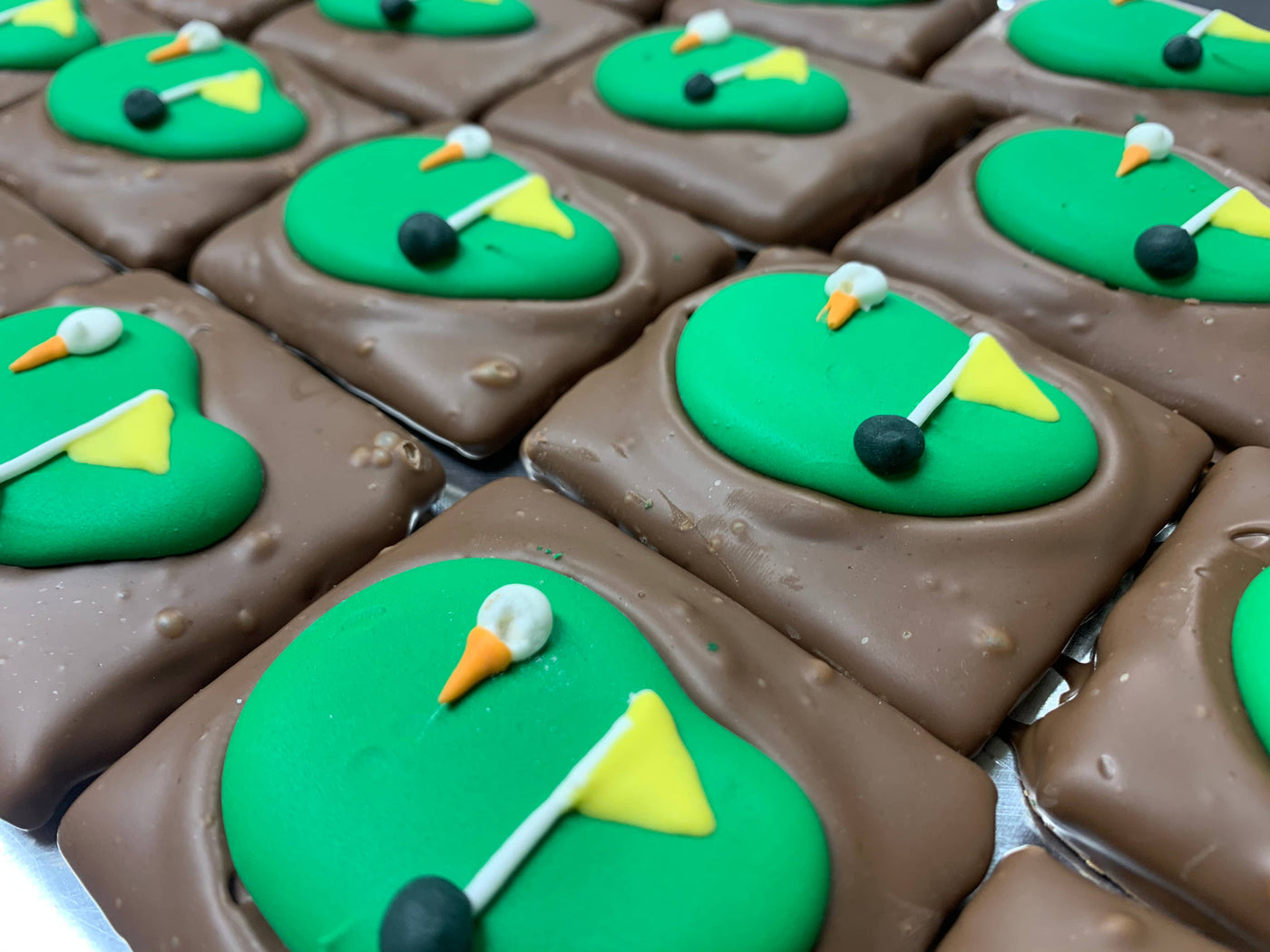 Milk Chocolate Golf Green Grahams
