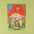 Toadstool Cottage Card
