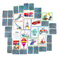 Vehicles Memory Match & Make Card Game
