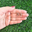 Glitter Football Studs