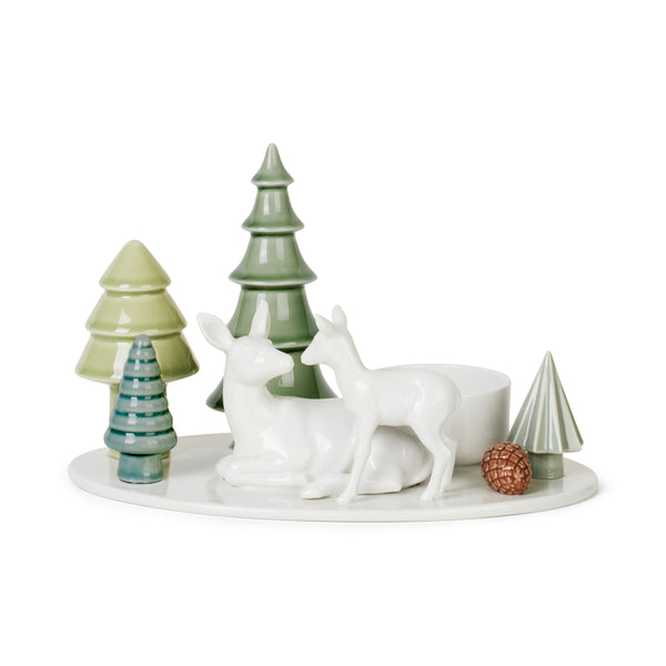 Winter Stories Candle Holder