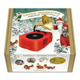 Retro Recordable Gramophone Christmas Advent Calendar