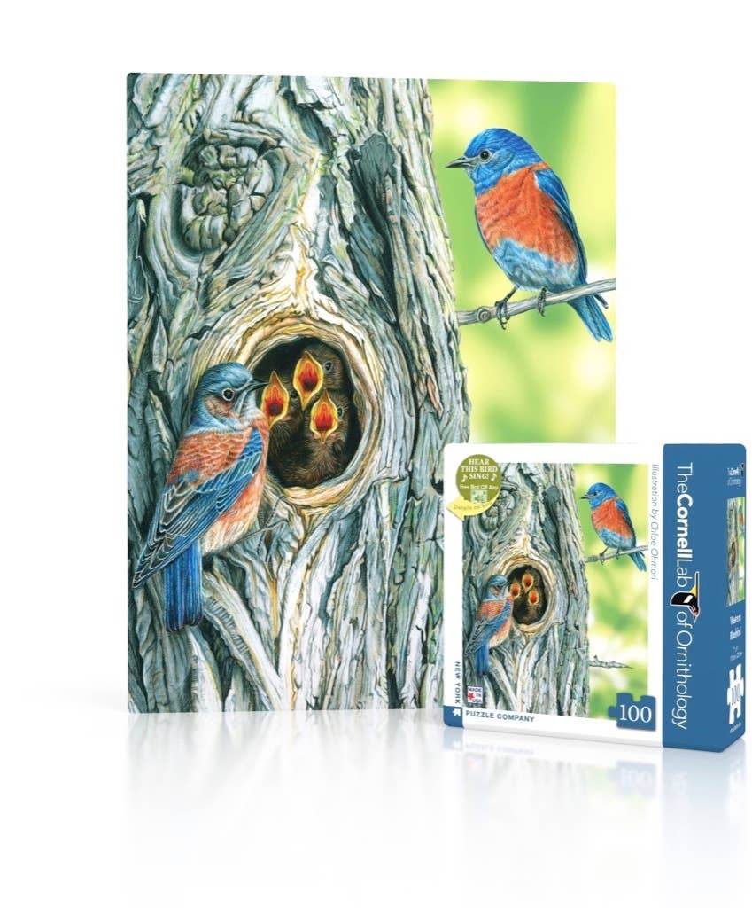 Western Bluebird Mini Puzzle