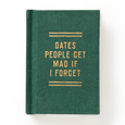 Dates People Get Mad If I Forget Tiny Diary
