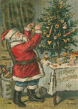 Santa Trims the Tree  Puzzle