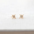 Starburst Crystal Stud Earrings