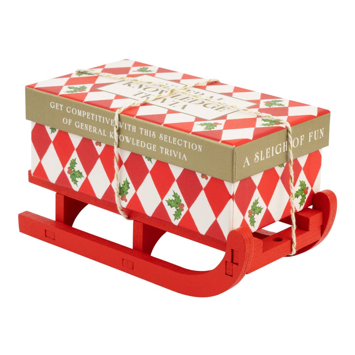 Christmas Trivia Mini Sleigh
