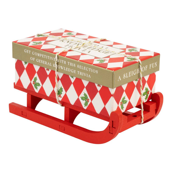 Christmas Trivia Mini Sleigh
