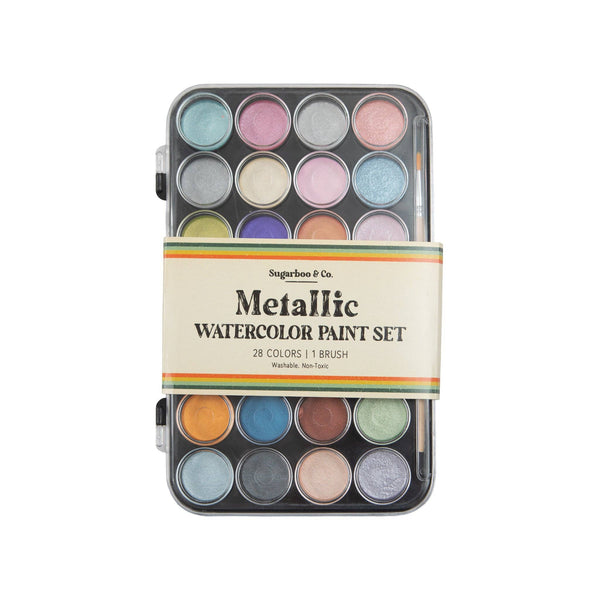 Metallic Watercolor Paint Set