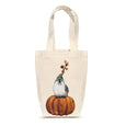 Adorable Bird on Pumpkin Gift Tote Bag