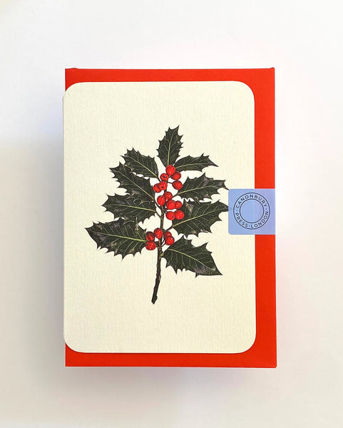 Christmas Holly Card