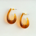 Julie Resin Hoops