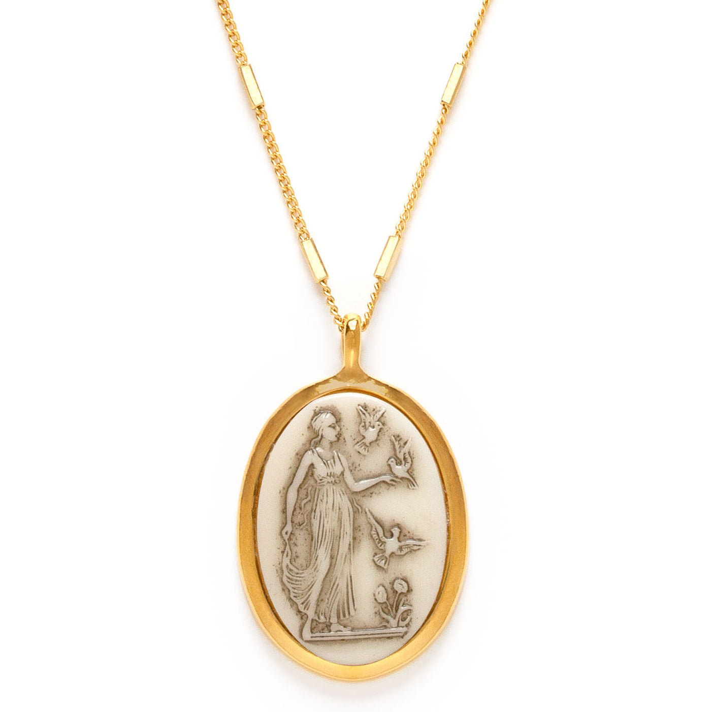 Vintage German Cameo Necklace