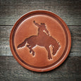 Pressed Leather Coaster