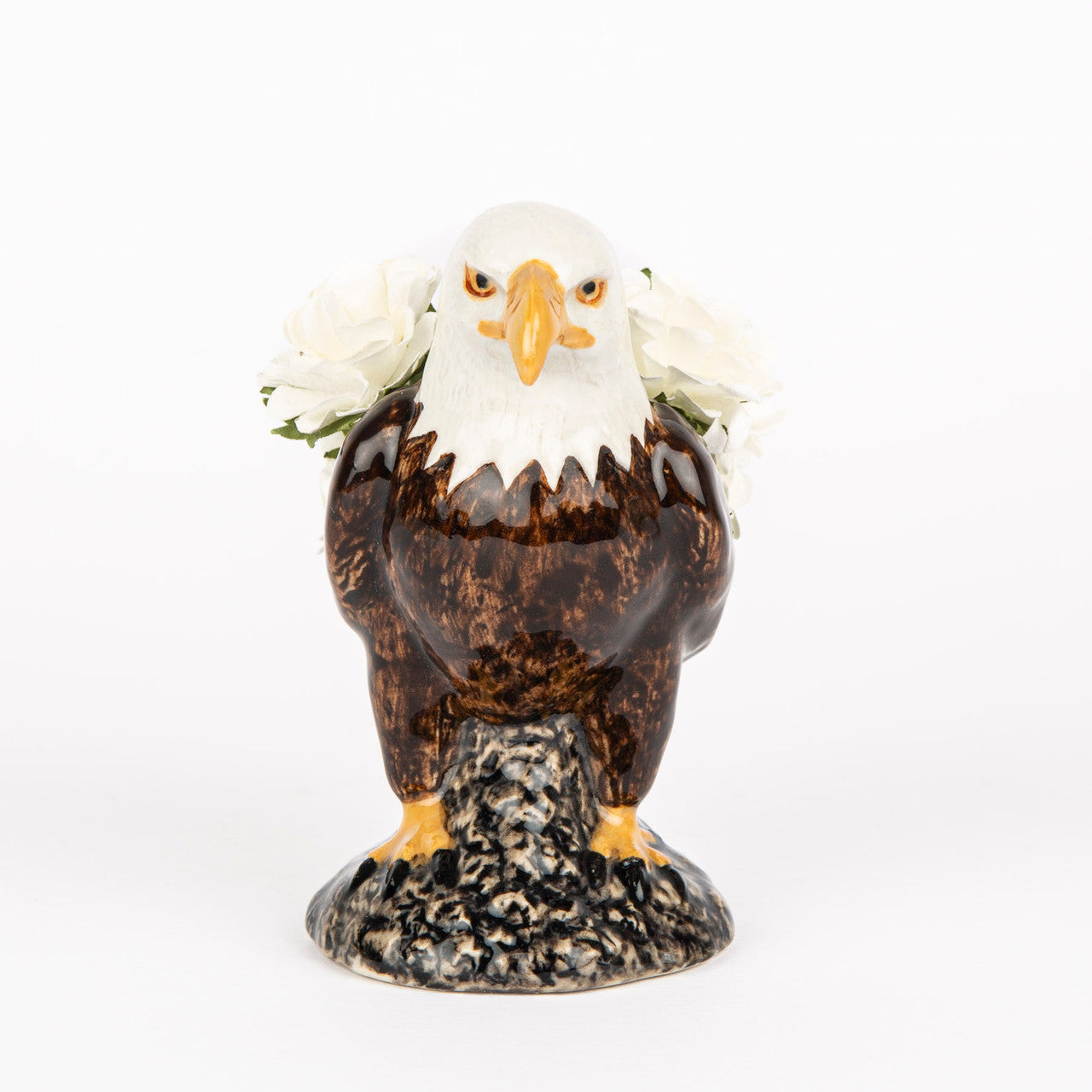 Bald Eagle Bud Vase