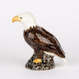 Bald Eagle Bud Vase