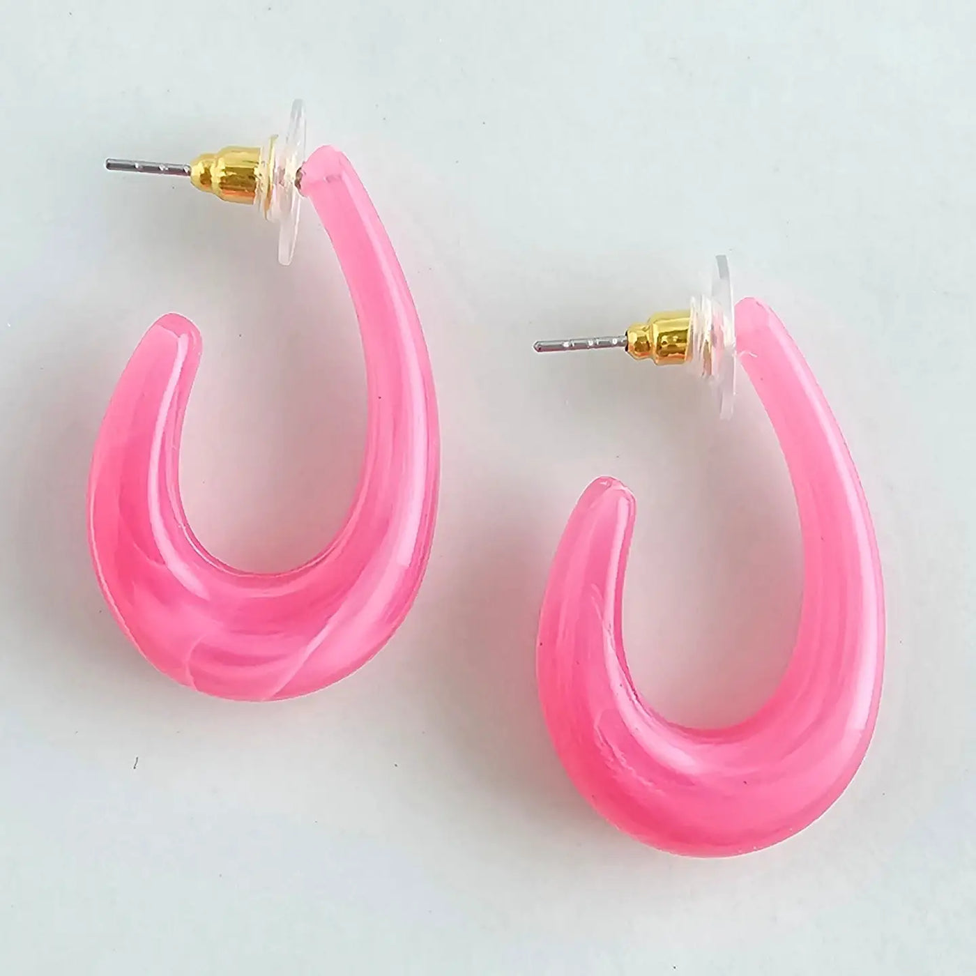 Julie Resin Hoops