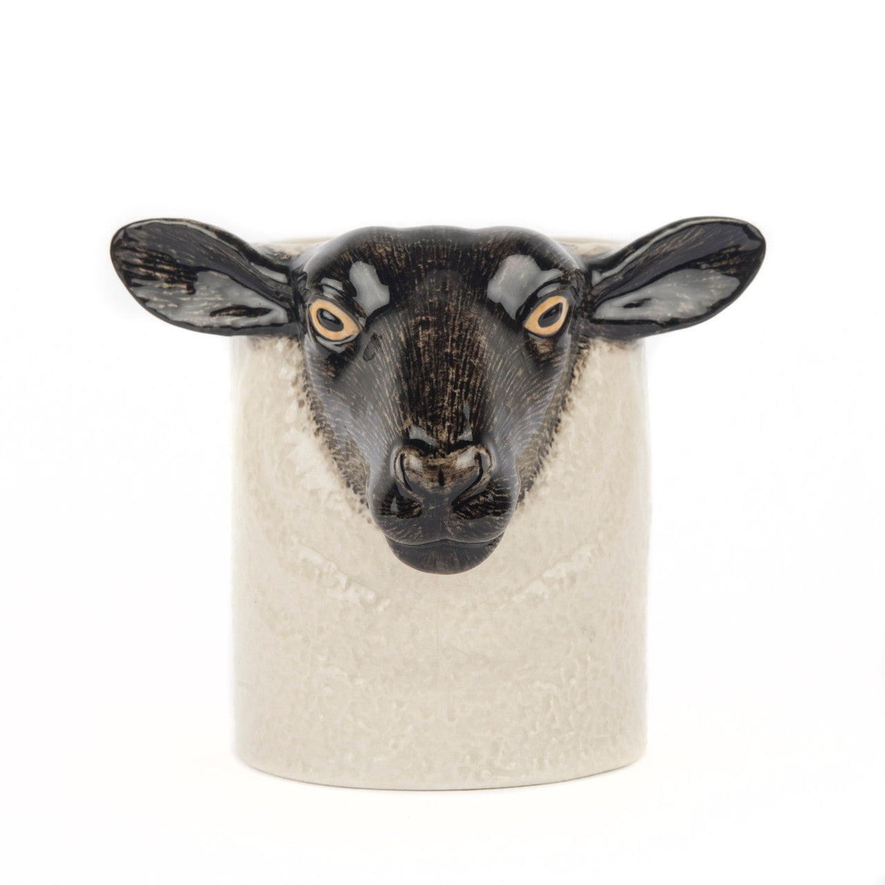 Black Suffolk Sheep Pencil Pot